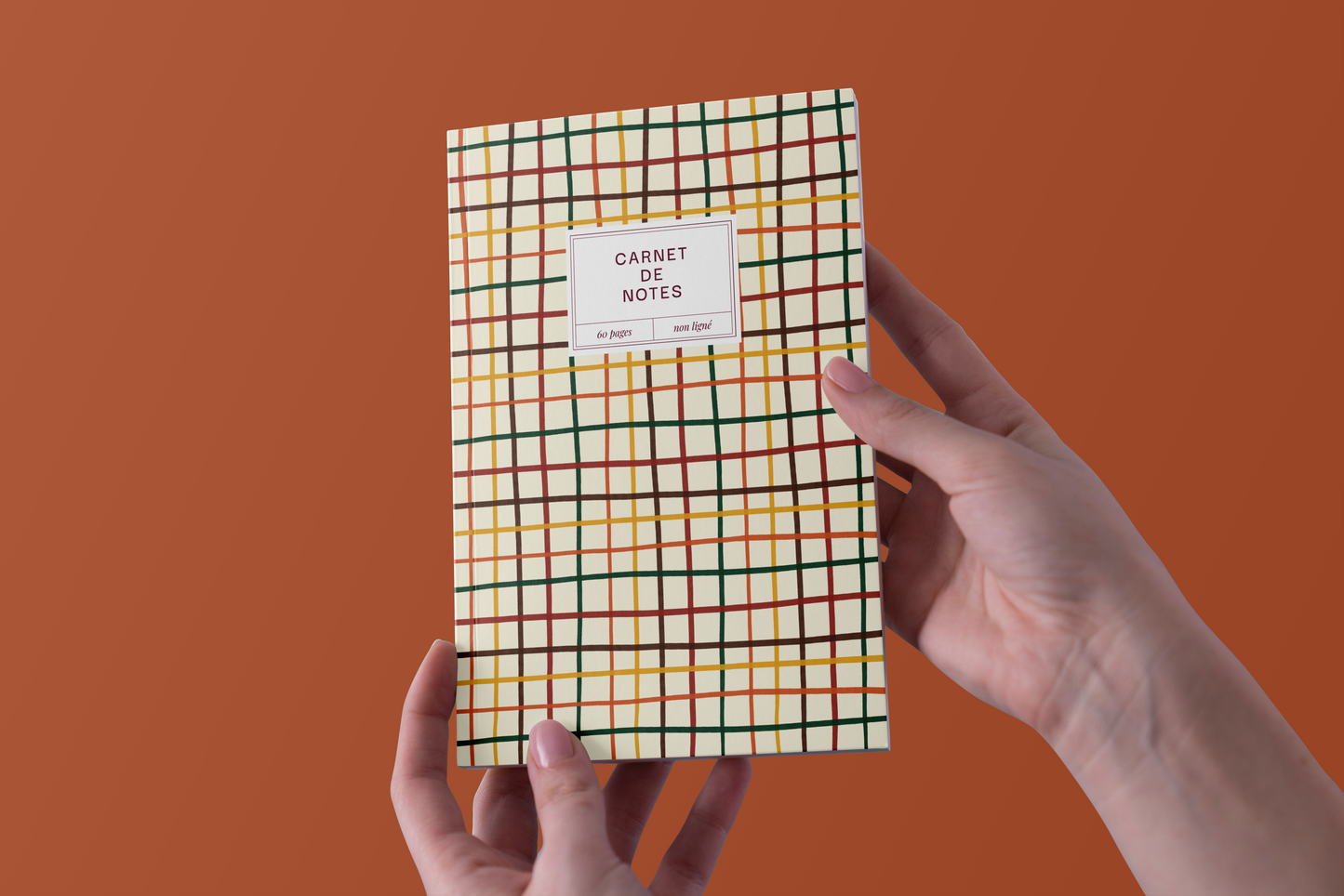 Carnet A5 - carreaux 🍂