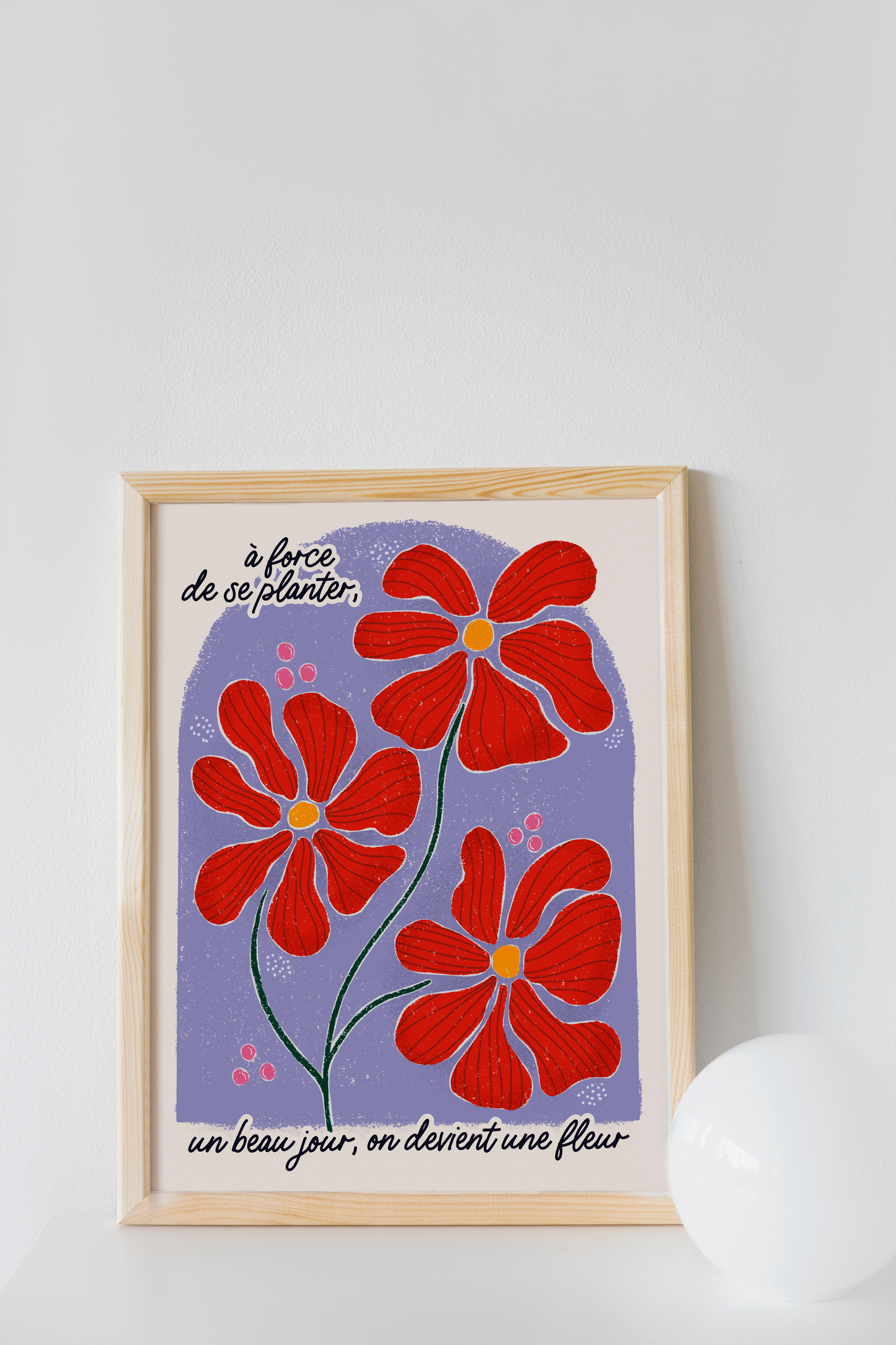 Affiche - Se planter 🌹